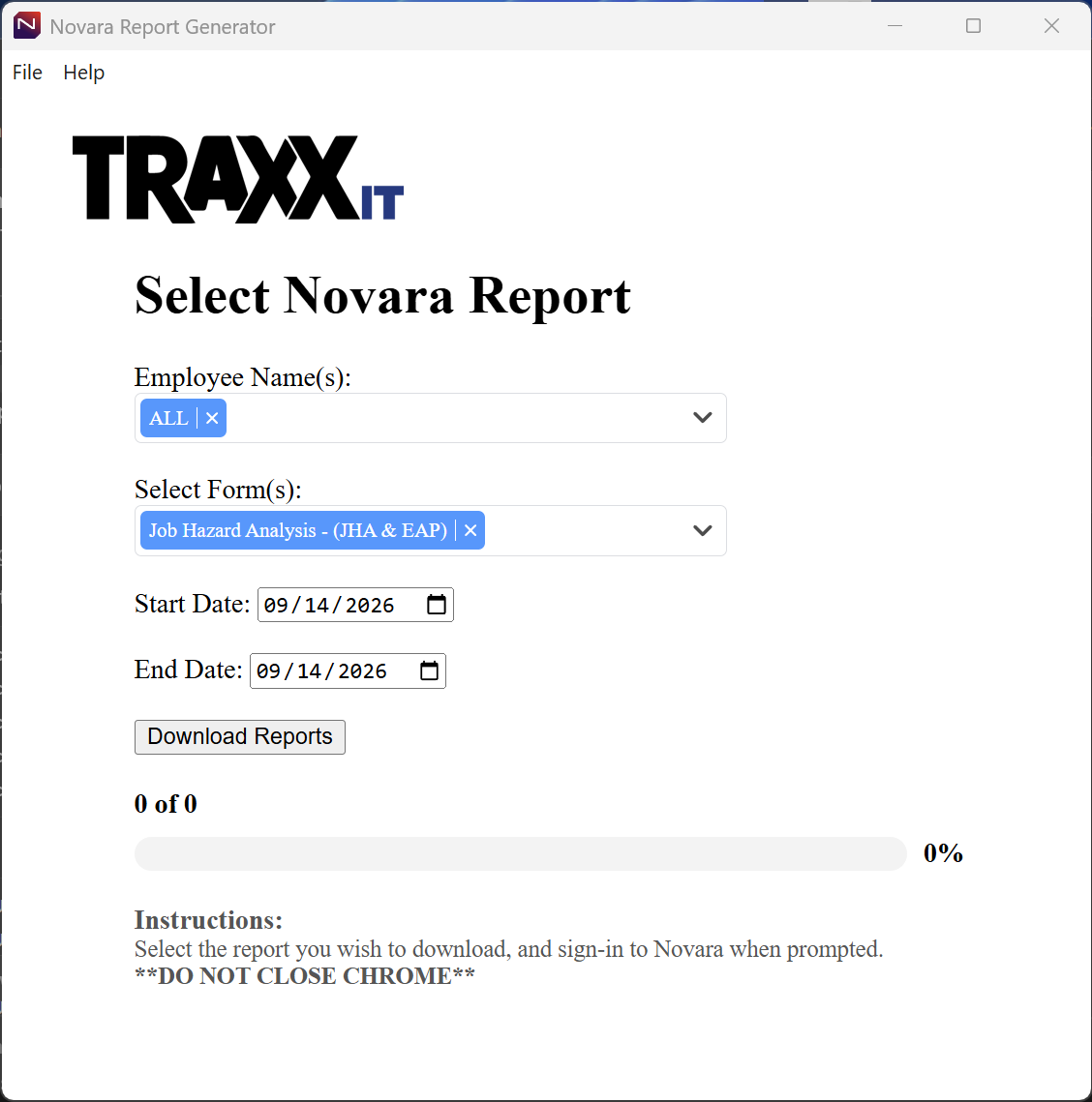 EHS Compliance Report Generator — photo 2
